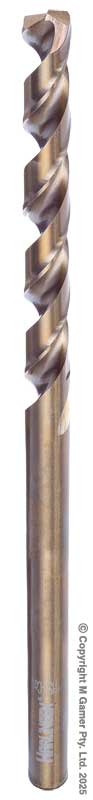 1mm Straight Shank Twist Drill - HSS-Co5%